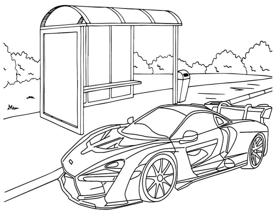 Kép McLaren nyomtatható