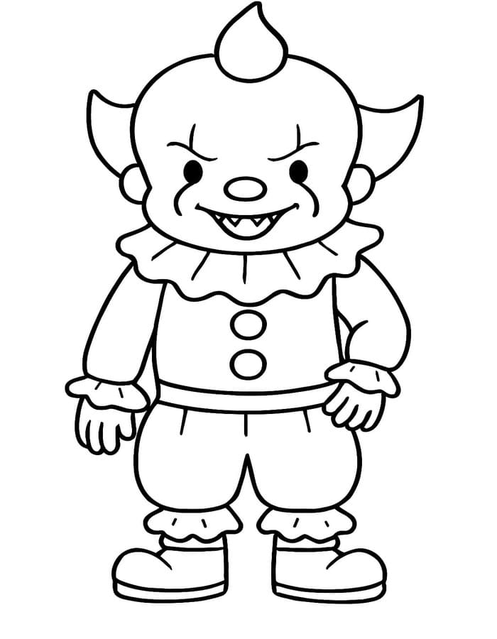 Kép Pennywise ingyenesen nyomtatható