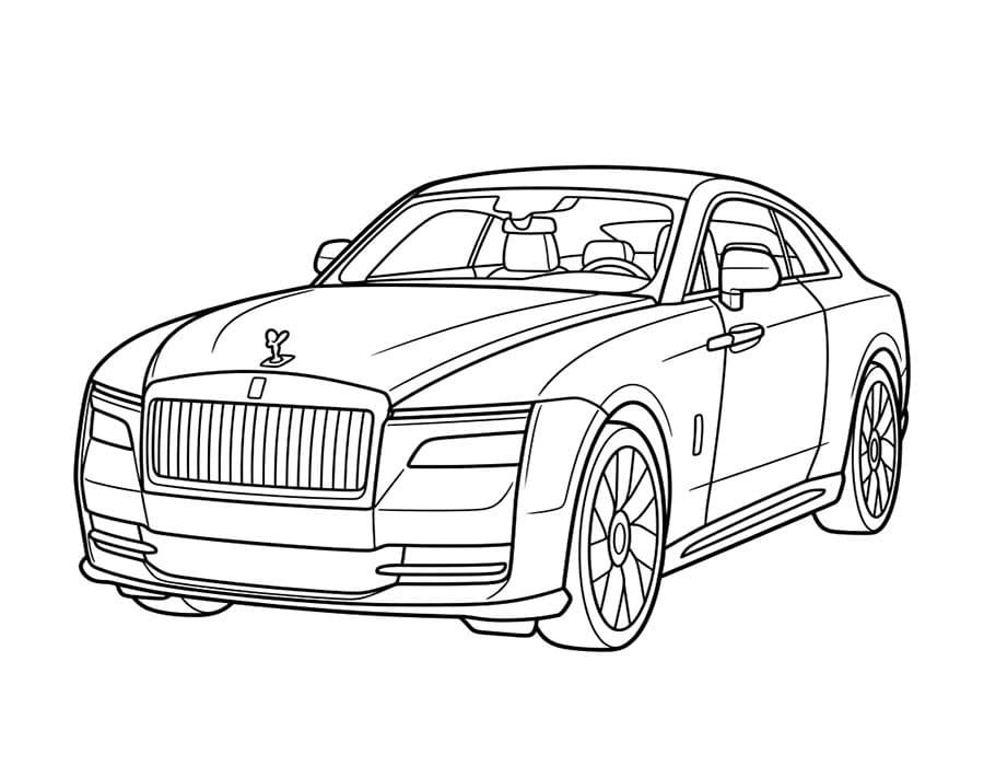 Kép Rolls Royce ingyenesen nyomtatható
