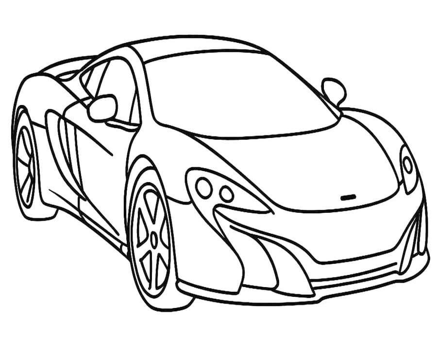 McLaren színező