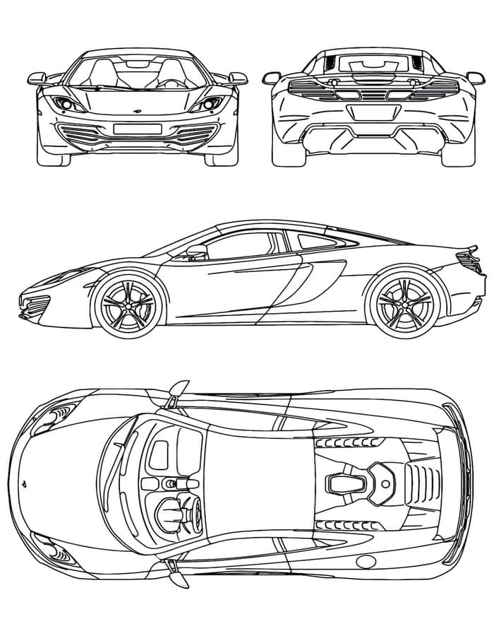 McLaren nyomtatható könnyen