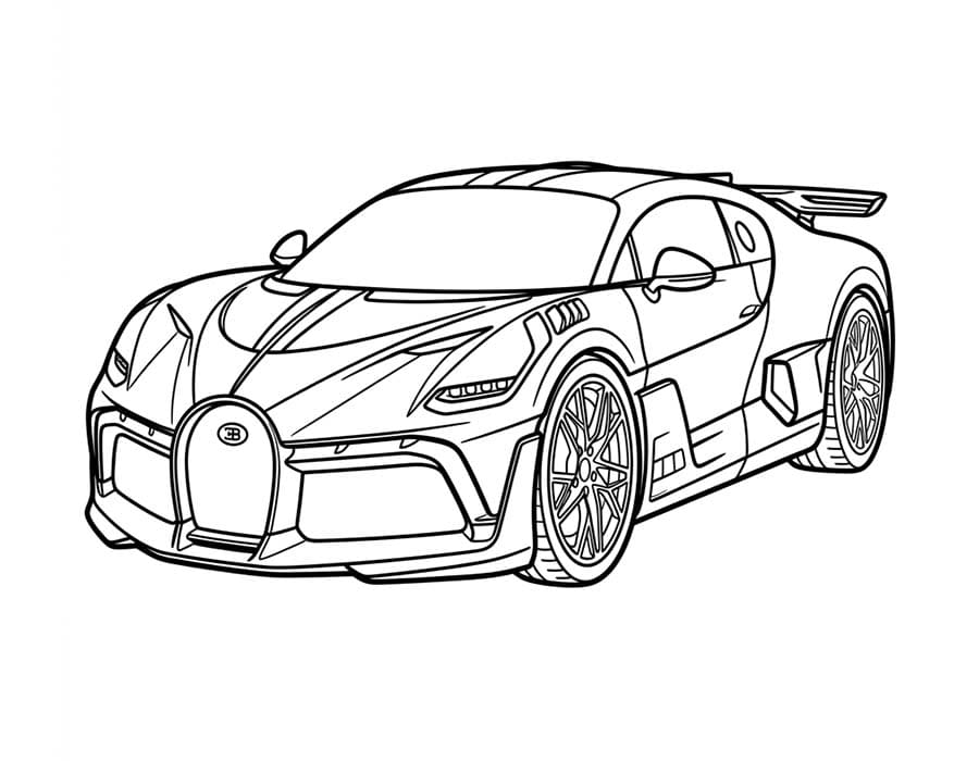 Nyomtatható Bugatti