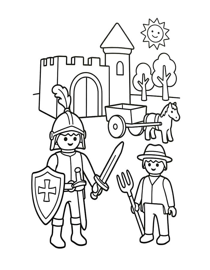 Nyomtatható Playmobil