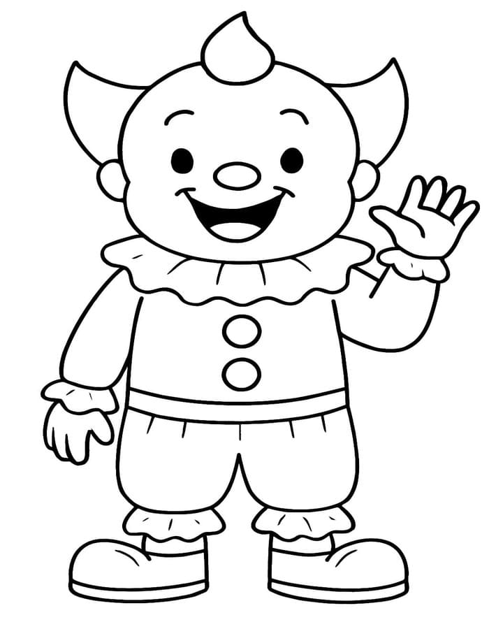 Pennywise ingyenesen nyomtatható egyszerű