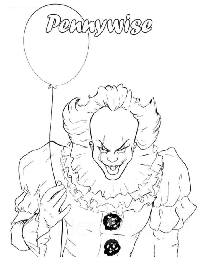 Pennywise ingyenesen nyomtatható