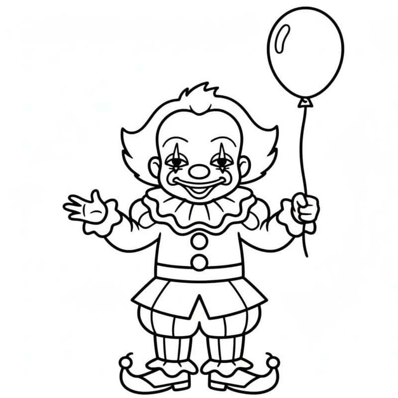 Pennywise nyomtatható könnyen