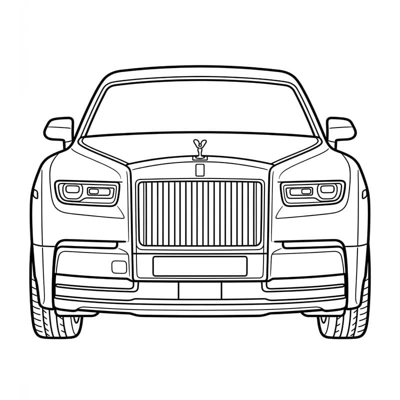 Rolls Royce nyomtatható alapvető