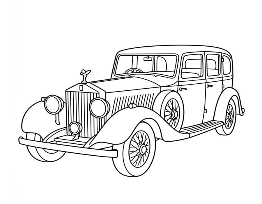 Rolls Royce nyomtatható