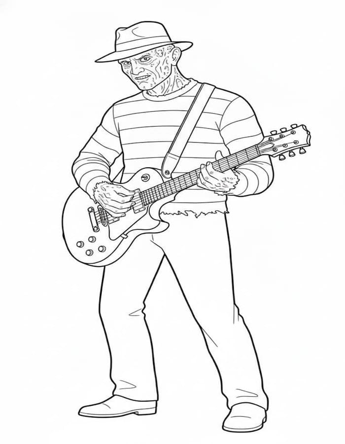 Döntetlen Freddy Krueger ingyenesen alapvető