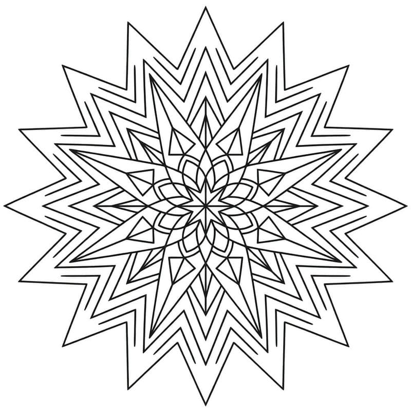 Döntetlen Kaleidoszkóp egyszerű