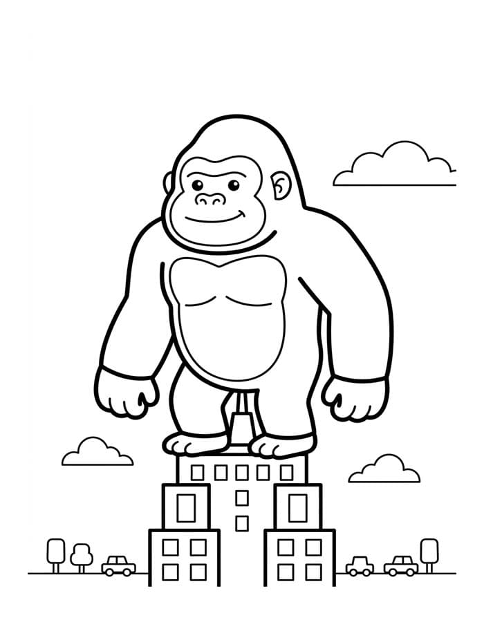 Döntetlen King Kong egyszerű