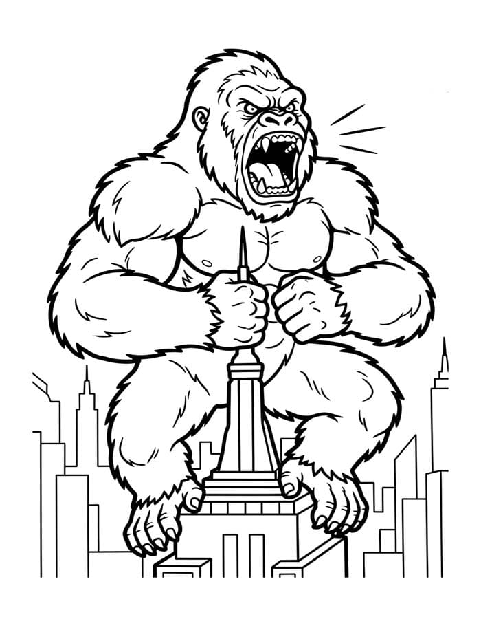 Döntetlen King Kong ingyenesen gyerekeknek