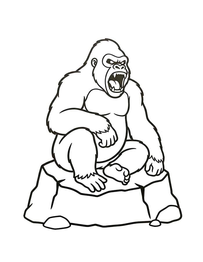 King Kong színezők
