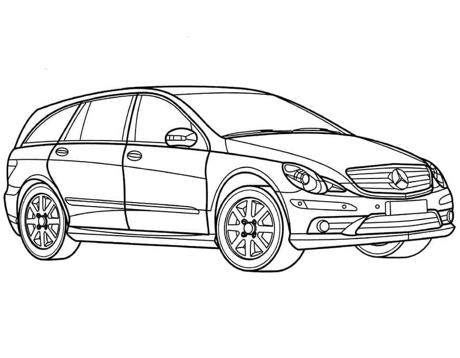 Döntetlen Mercedes nyomtatható