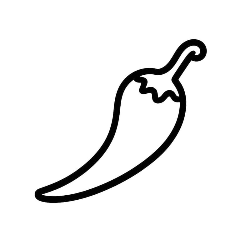 Döntetlen Paprika ingyenesen nyomtatható egyszerű
