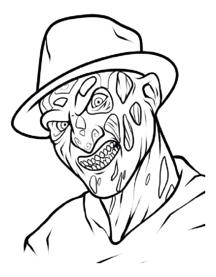 Freddy Krueger nyomtatható alapvető
