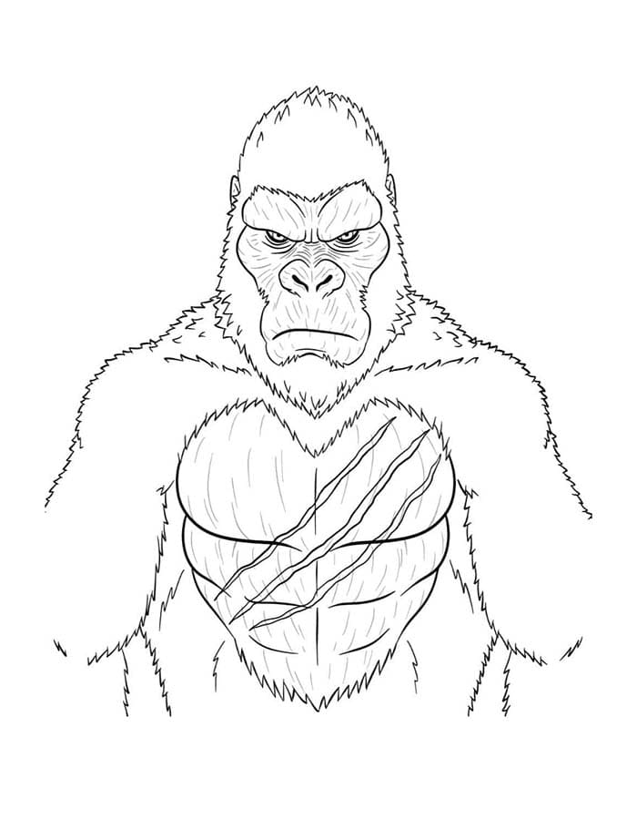 Ingyenesen Nyomtatható King Kong