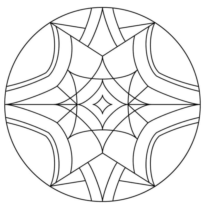 Kaleidoszkóp nyomtatható gyerekeknek