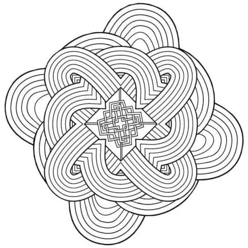 Kaleidoszkóp nyomtatható könnyen