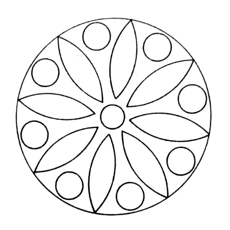 Kaleidoszkóp nyomtatható