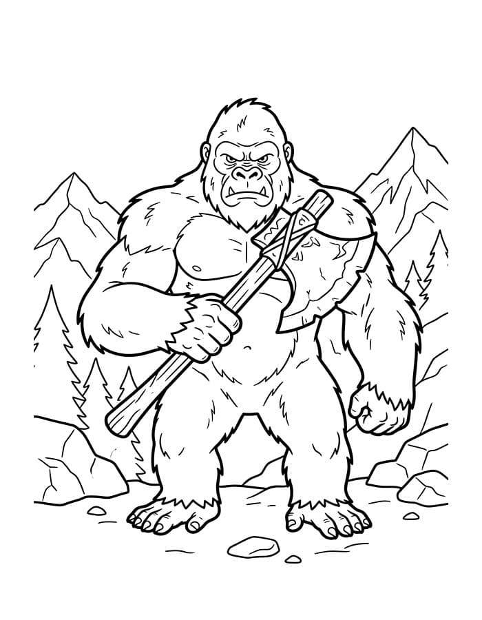 King Kong nyomtatható