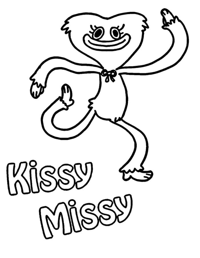 Kissy Missy ingyenesen nyomtatható gyerekeknek