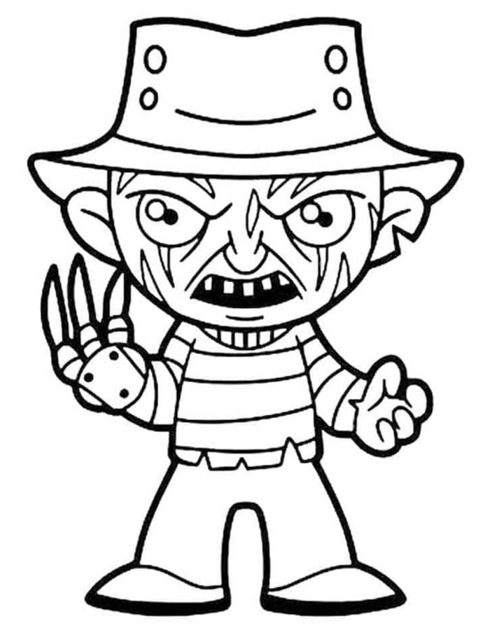 Nyomtatható Freddy Krueger