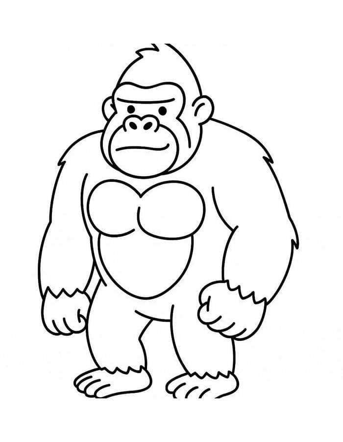 Nyomtatható King Kong