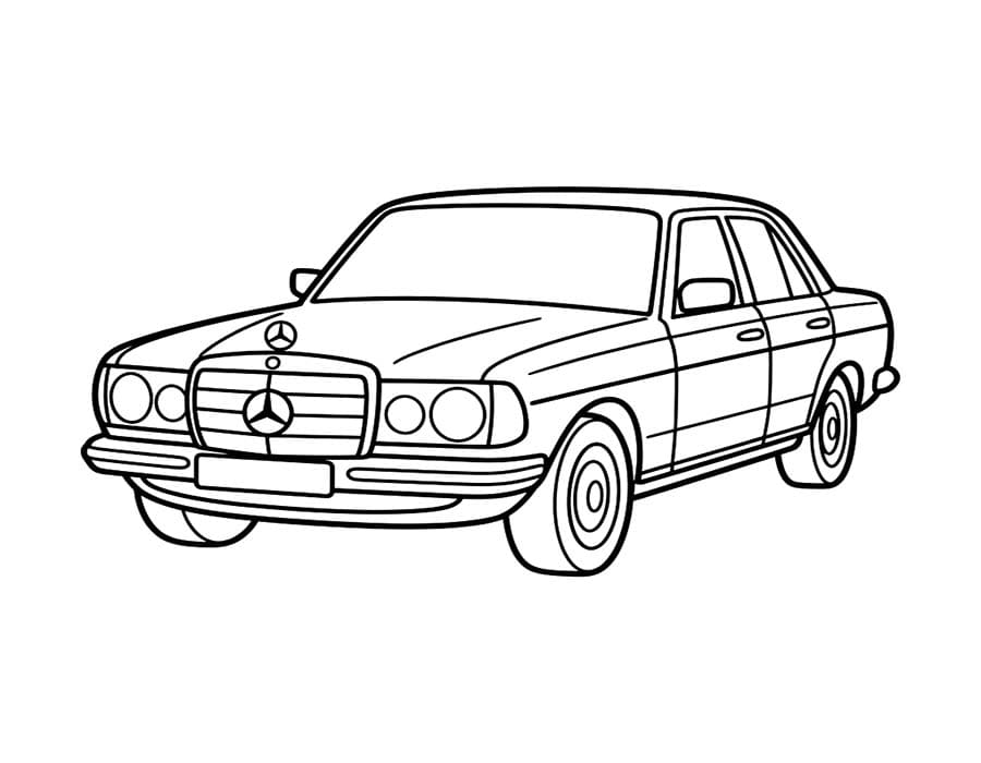 Nyomtatható Mercedes