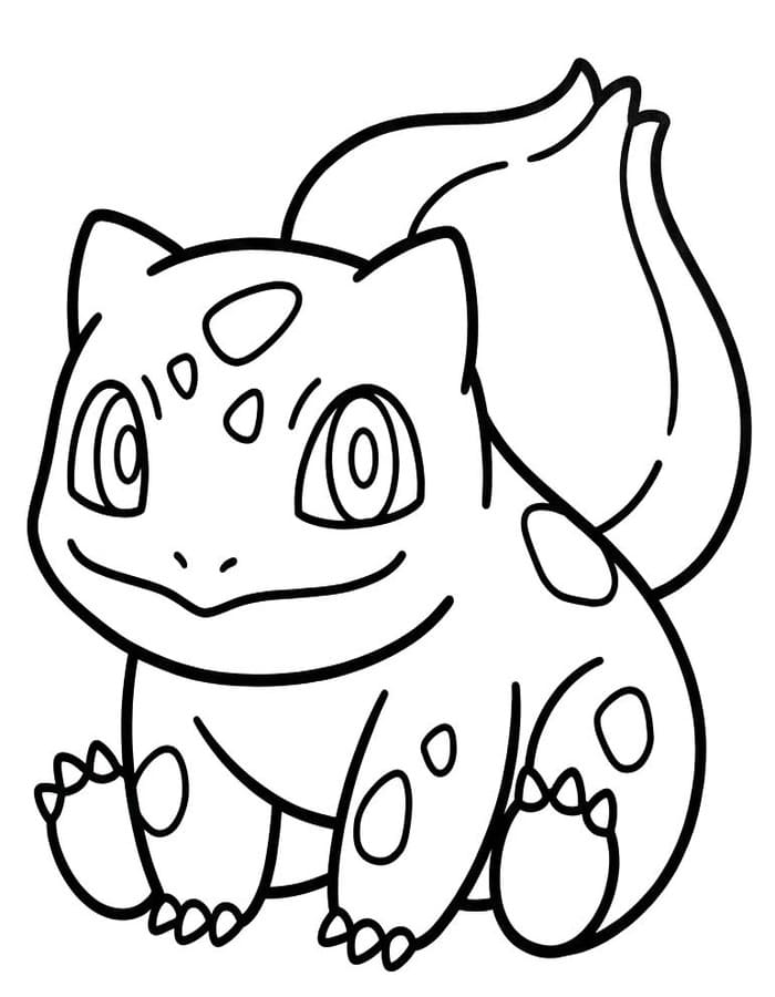 Bulbasaur ingyenesen nyomtatható gyerekeknek