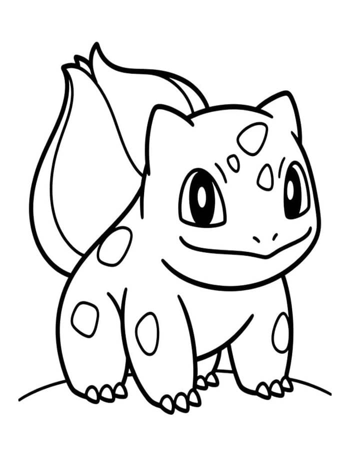 Bulbasaur nyomtatható alapvető