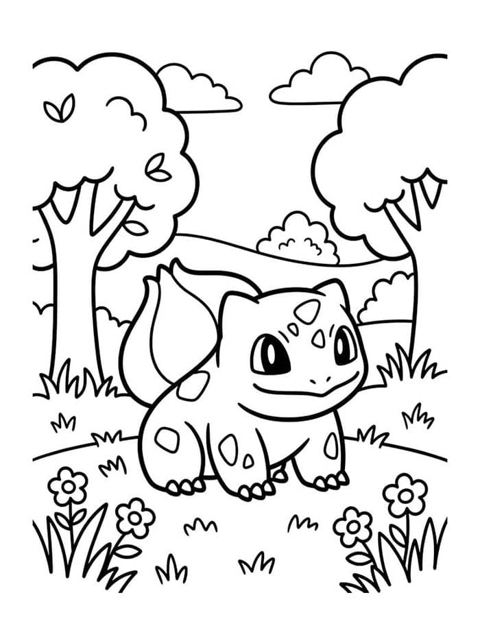 Döntetlen Bulbasaur ingyenesen gyerekeknek