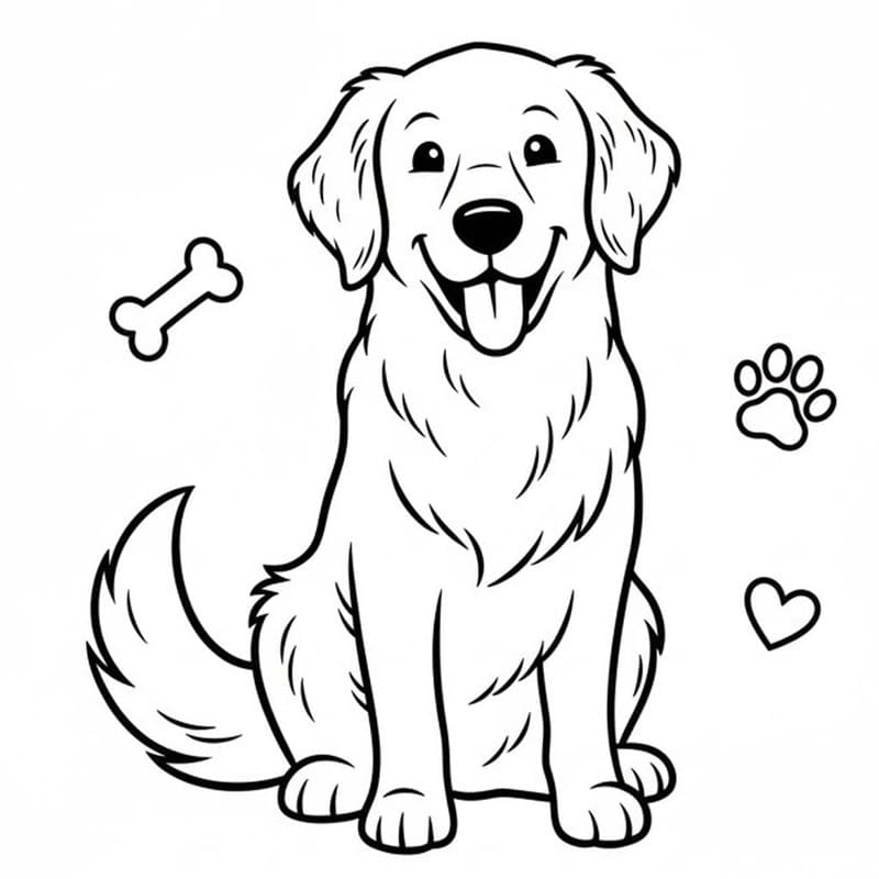 Döntetlen Golden Retriever alapvető