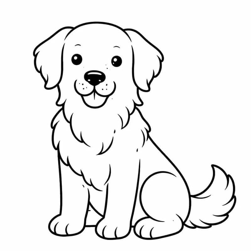 Döntetlen Golden Retriever ingyenesen alapvető