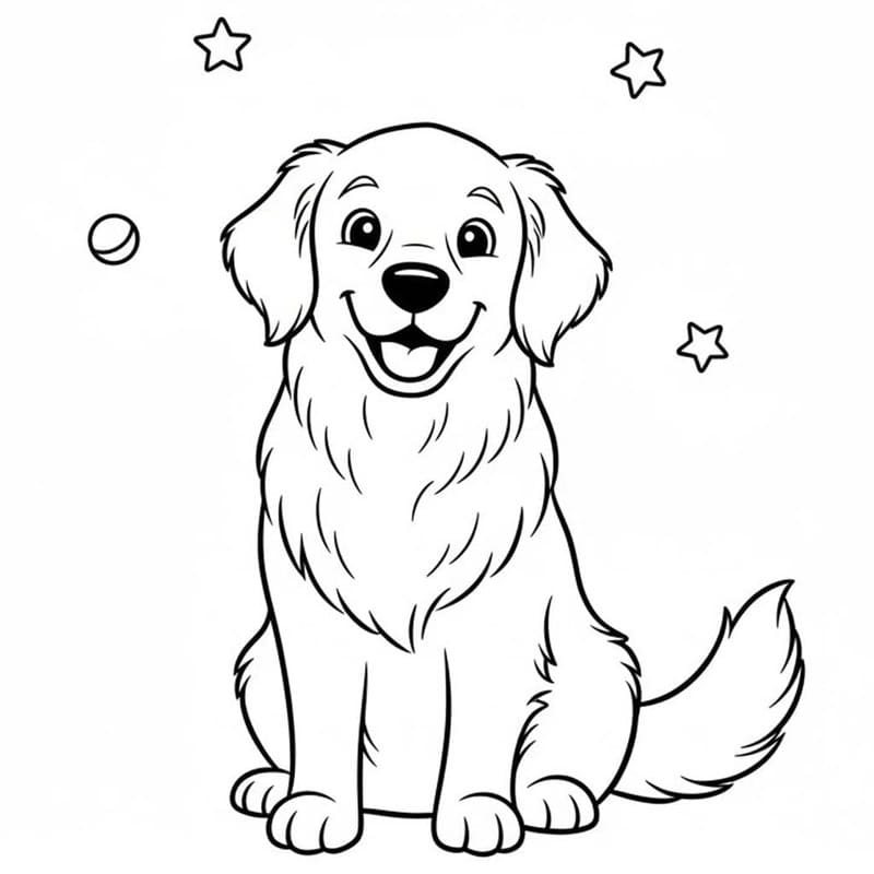 Döntetlen Golden Retriever ingyenesen könnyen