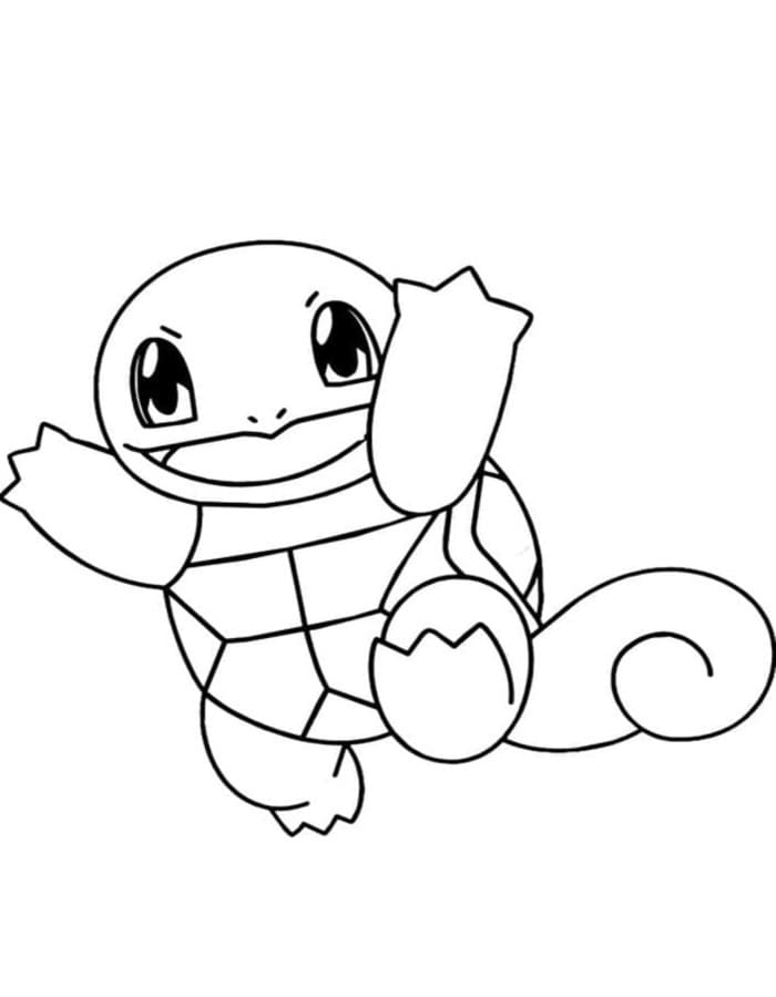 Döntetlen Squirtle ingyenesen gyerekeknek