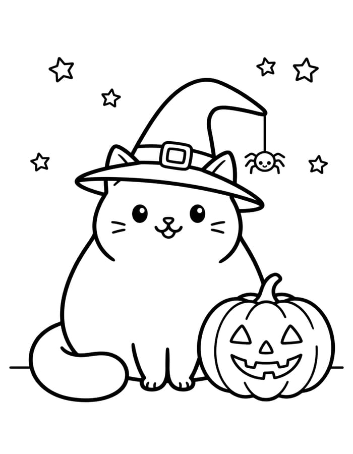 Kép Halloween Macska