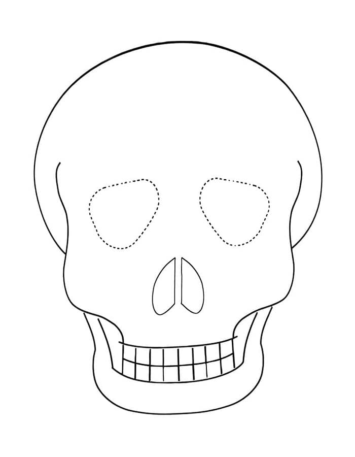Kép Halloween Maszk nyomtatható