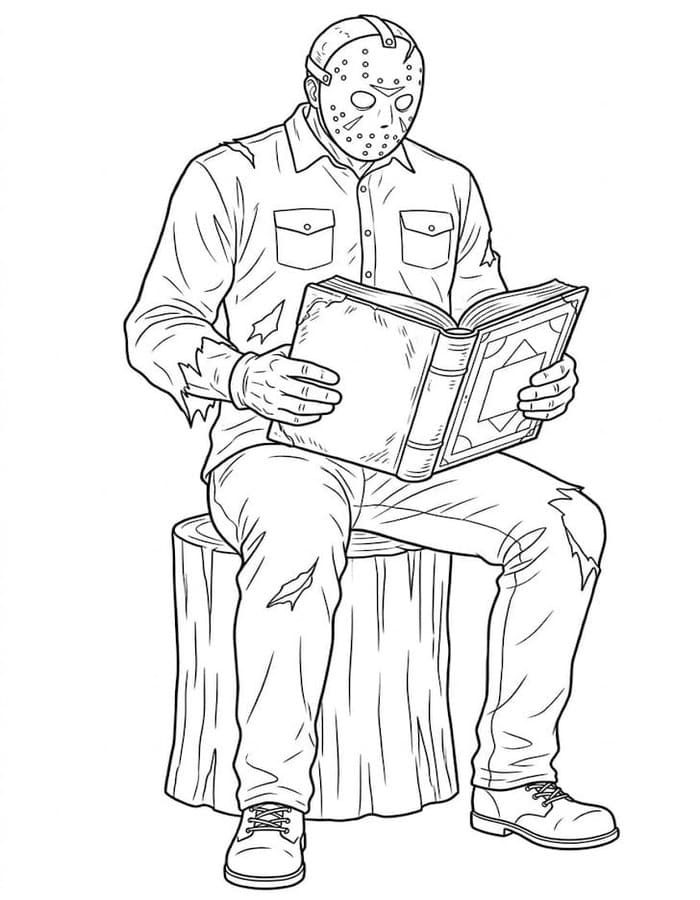 Kép Jason Voorhees nyomtatható