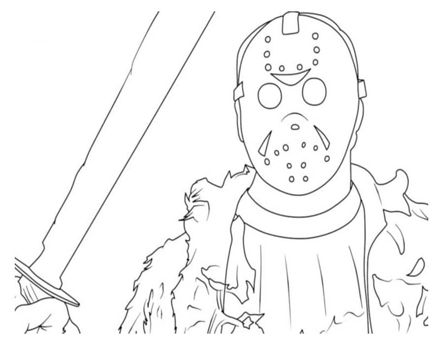 Nyomtatható Jason Voorhees