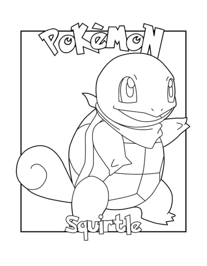 Squirtle ingyenesen nyomtatható