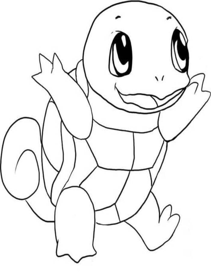 Squirtle nyomtatható könnyen